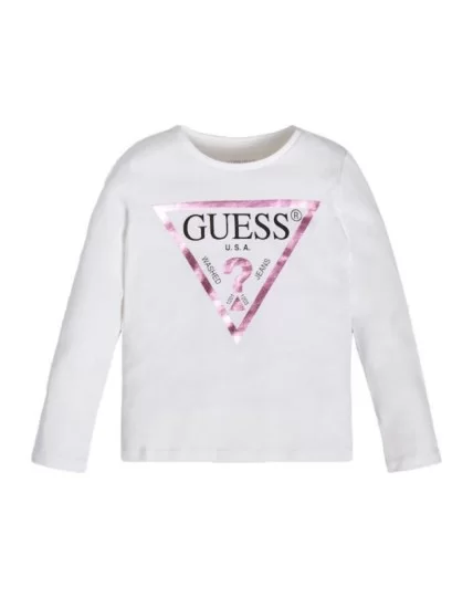 Μπλουζάκι για Κορίτσι Guess K84I18K8HM0-A000-celebritystores.gr