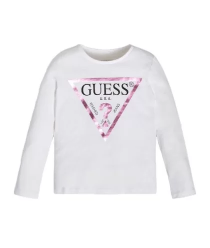 Μπλουζάκι για Κορίτσι Guess K84I18K8HM0-A000-celebritystores.gr