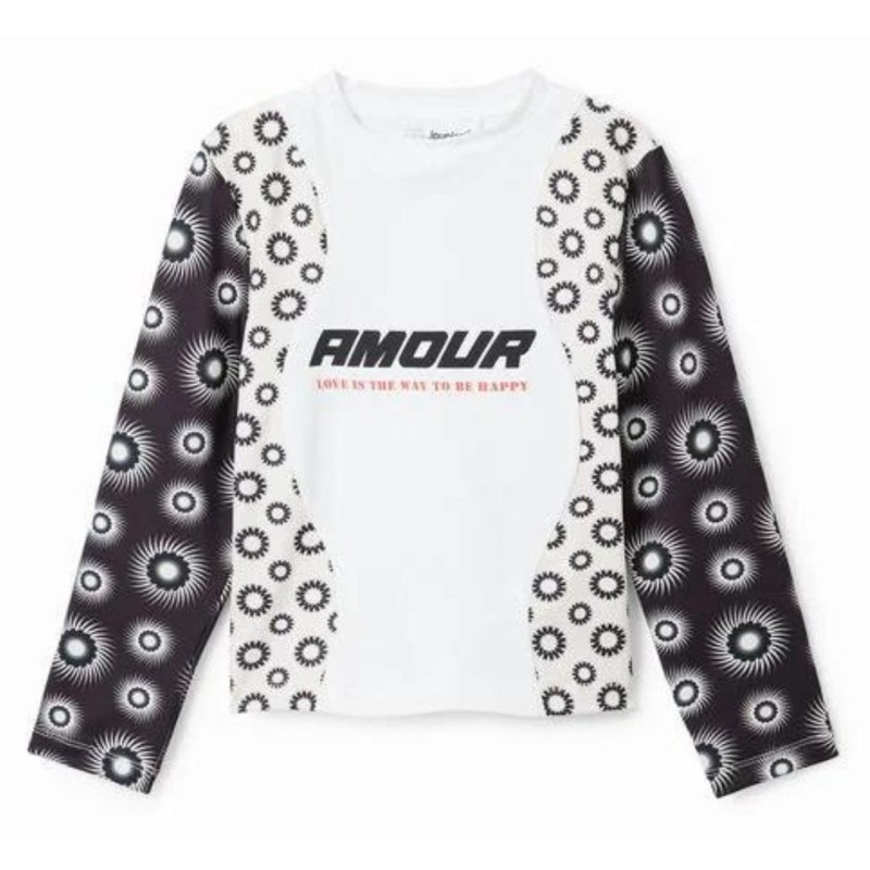 Μπλουζάκι για Κορίτσι Desigual 23WGTK11-1000-celebritystores.gr