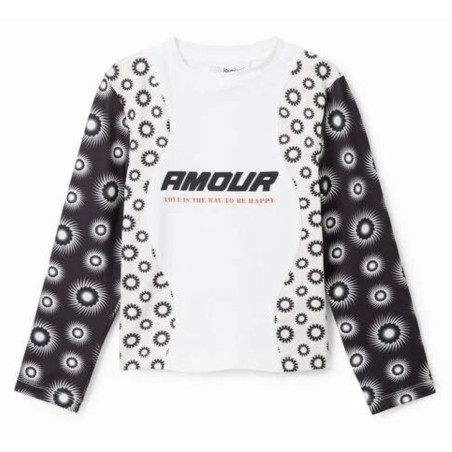 Μπλουζάκι για Κορίτσι Desigual 23WGTK11-1000-celebritystores.gr