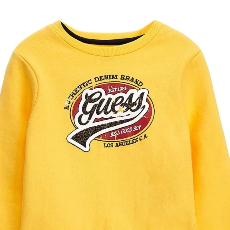 Sweatshirt for Boy Guess N3BG04KAX73-G2O5-celebritystores.gr