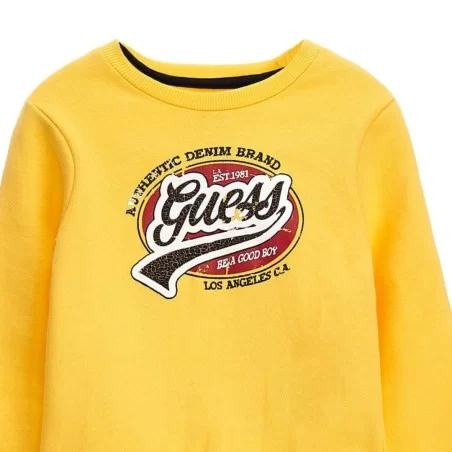 Sweatshirt for Boy Guess N3BG04KAX73-G2O5-celebritystores.gr