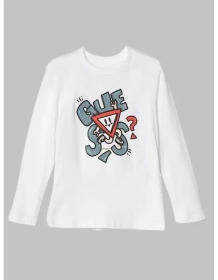 Μπλουζάκι για Αγόρι Guess N3BI01I3Z14-G011-celebritystores.gr