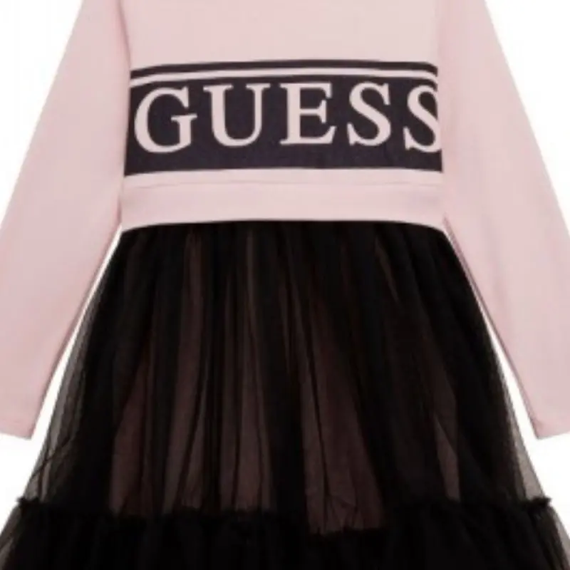 Dress for Girl Guess JK3YK07KB8R0-G6K9-celebritysotres.gr