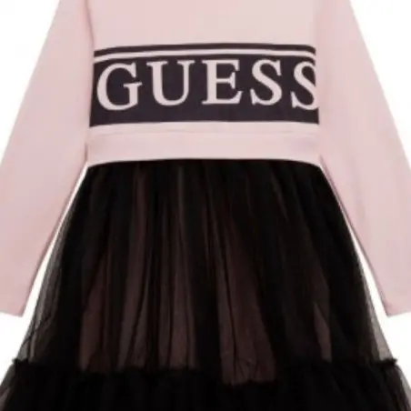 Dress for Girl Guess JK3YK07KB8R0-G6K9-celebritysotres.gr