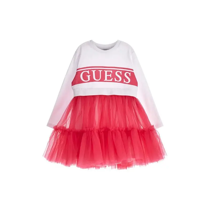 Dress for Girl Guess K3YK07KB8R0-G011-celebritystores.gr