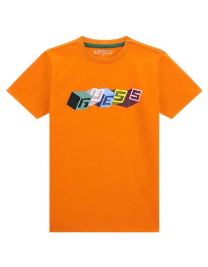 T-Shirt for Boy Guess L4RI02K8HM4-G3D8-celebritystores.gr