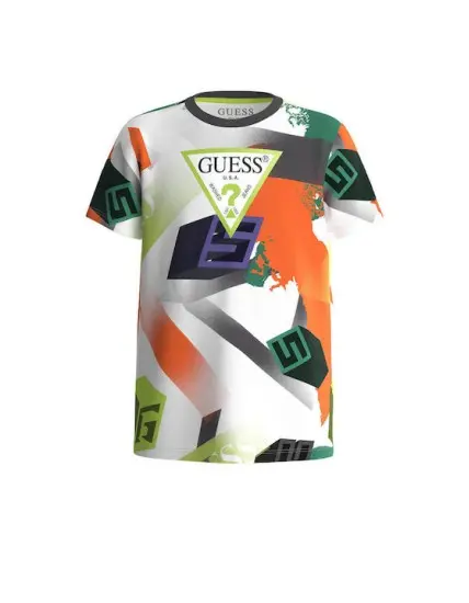 Μπλουζάκι για Αγόρι Guess N4RI03K8HM3-P40I-celebritystores.gr