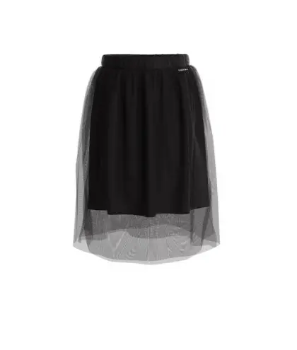 Skirt for Girl Guess J4RD00KC3K0-JBLK-celebritystores.gr