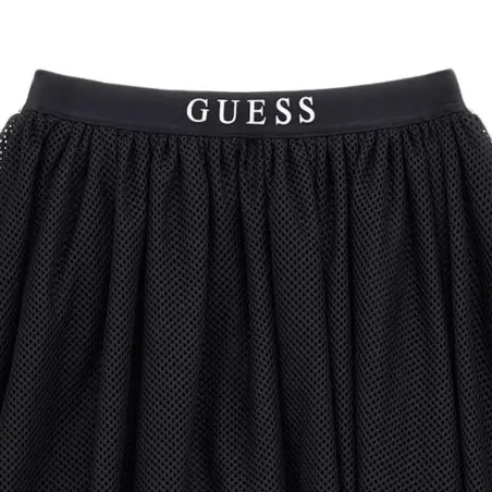 Skirt for Girl Guess J4RD14KACZ0-JBLK-celebritystores.gr