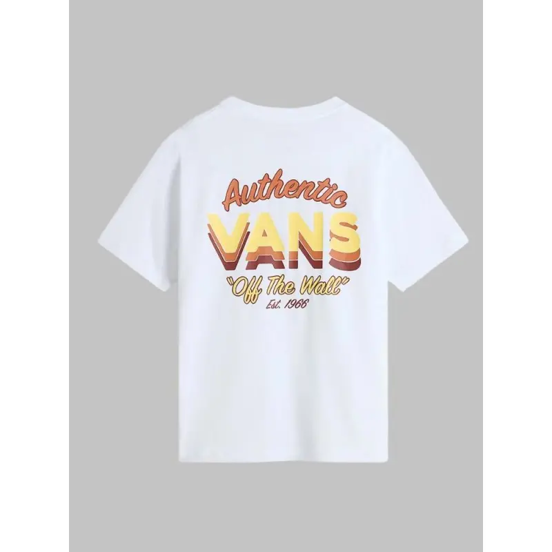 Unisex T-Shirt Vans VN000GF8WHT-celebritystores.gr