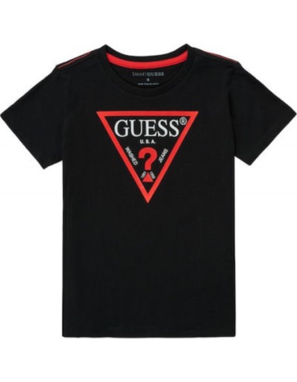 Unisex T-Shirt Guess N73I55K8HM0-JBLK-celebritystores.gr