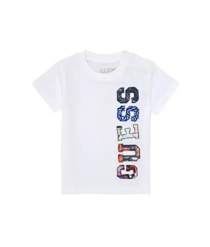 Μπλουζάκι για Αγόρι Guess N4GI25K8HM4-G011-celebritystores.gr