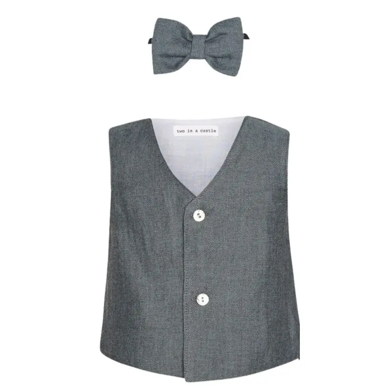 Vest for Boy Two in a Castle t5396-celebritystores.gr