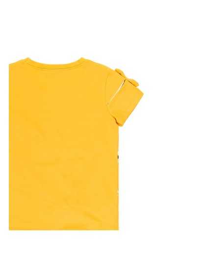 Μπλούζα t-Shirt με σκίσιμο στον ώμο για κορίτσια Boboli
