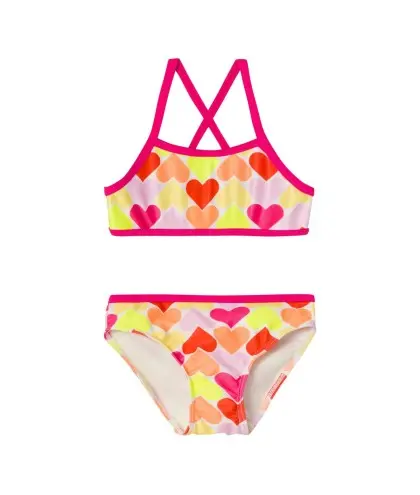 Swimsuit for Girl Name It 13225775BrightWhiteHearts - celebritystores.gr
