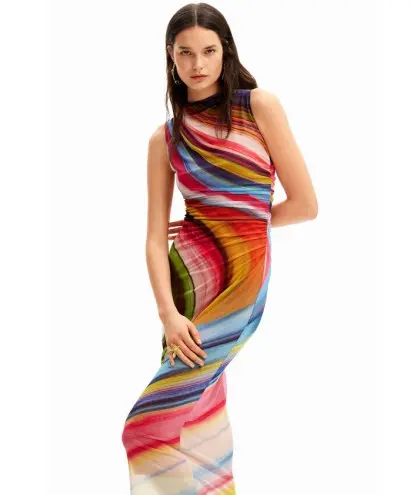 Woman's Dress Desigual 24swvk67 - celebritystores.gr