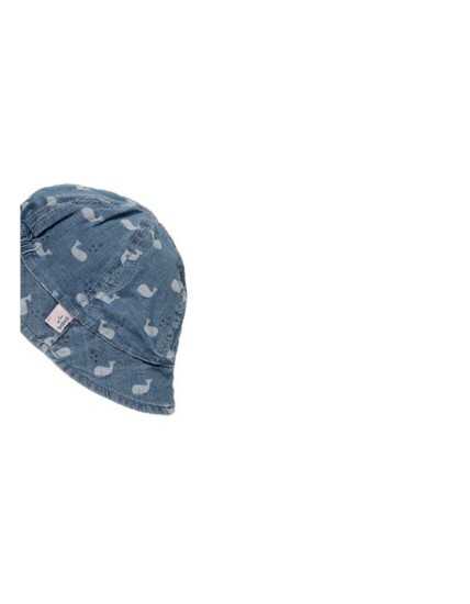Καπέλο Denim με print για κορίτσια μπεμπέ Boboli