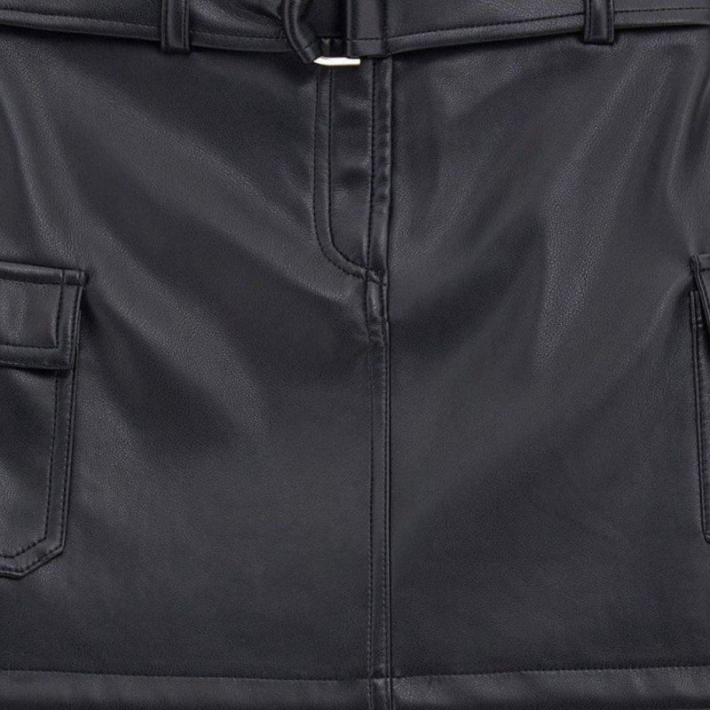 Skirt for Girl Guess J4BD07WE8D0-JBLK-celebritystores.gr