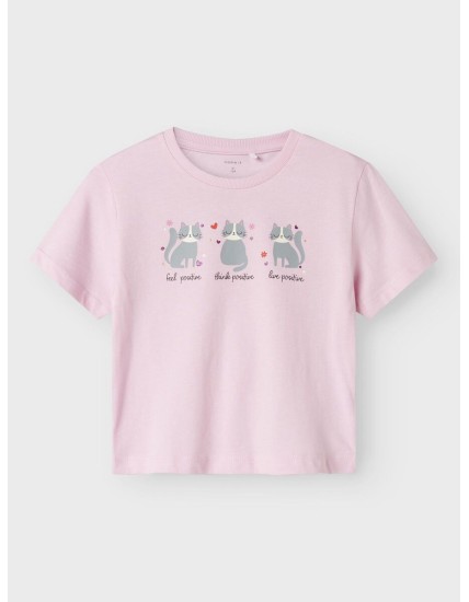 T-Shirt for Girl Name It 13238045-SWEETDREAMS - celebritystores.gr