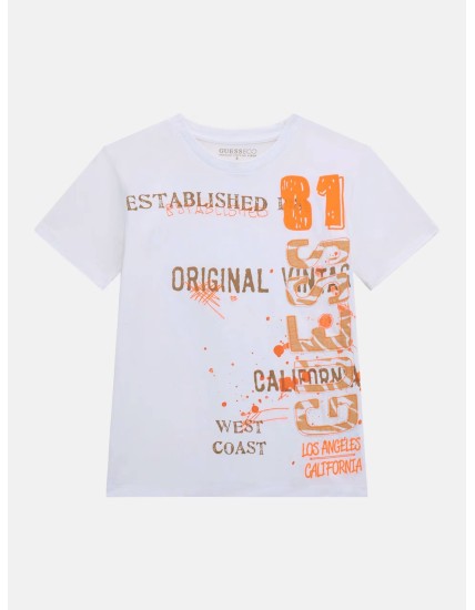 Μπλουζάκι για Αγόρι Guess L5GI04K8HM4-G011-celebritystores.gr