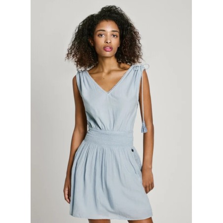 Γυναικείο Φόρεμα Pepe Jeans PL953740ESTELLA-516DAZEDBLUE-celebritystores.gr