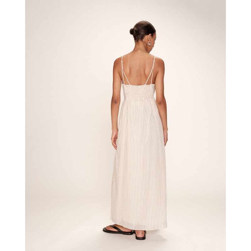 Woman's Dress Grace & Mila RAJA-ECRU-celebritystores.gr Woman's Dress Grace & Mila RAJA-ECRU-celebritystores.gr