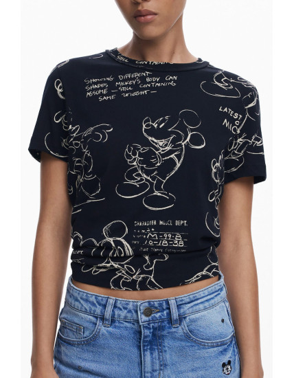 Woman's T-Shirt Desigual 25WWTK03-2000-celebritystores.gr