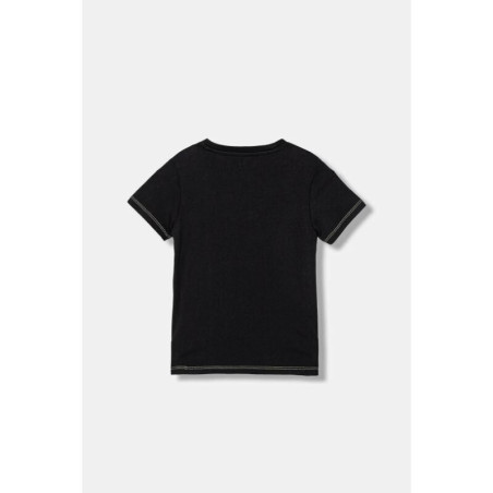 T-Shirt for Boy Guess L6RI02K8HM4-JBLK-celebritystores.gr