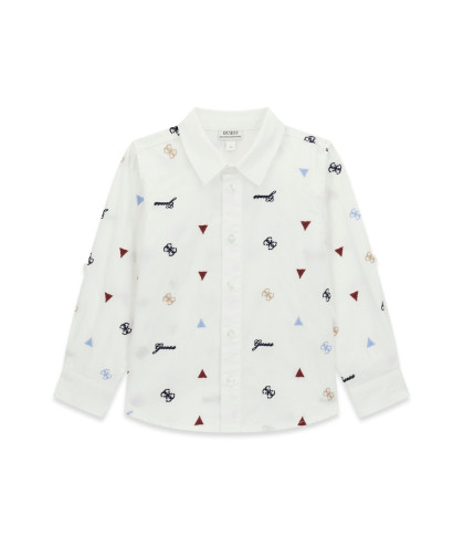 Shirt for Boy Guess N6RH03WBHQ1-F020-celebritystores.gr