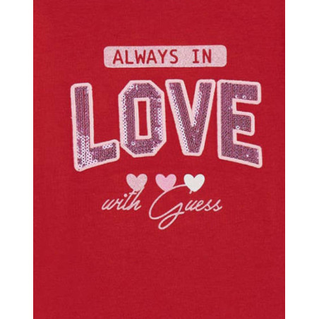 Μπλουζάκι για Κορίτσι Guess K6RI11K6YW4-G532-celebritystores.gr