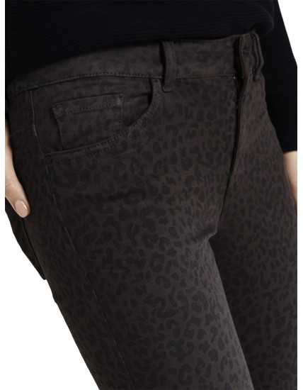 Woman's Trouser Alexa Slim Printed Tom Tailor