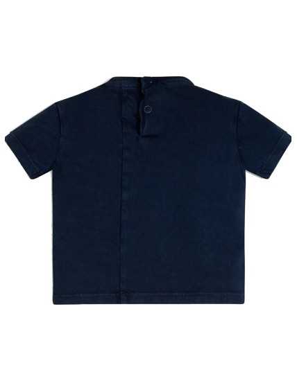 Κοντομάνικο Μπλουζάκι Garment Dye για αγόρια Guess