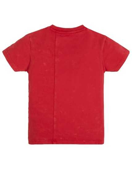 Κοντομάνικο Μπλουζάκι Garment Dye για αγόρια Guess