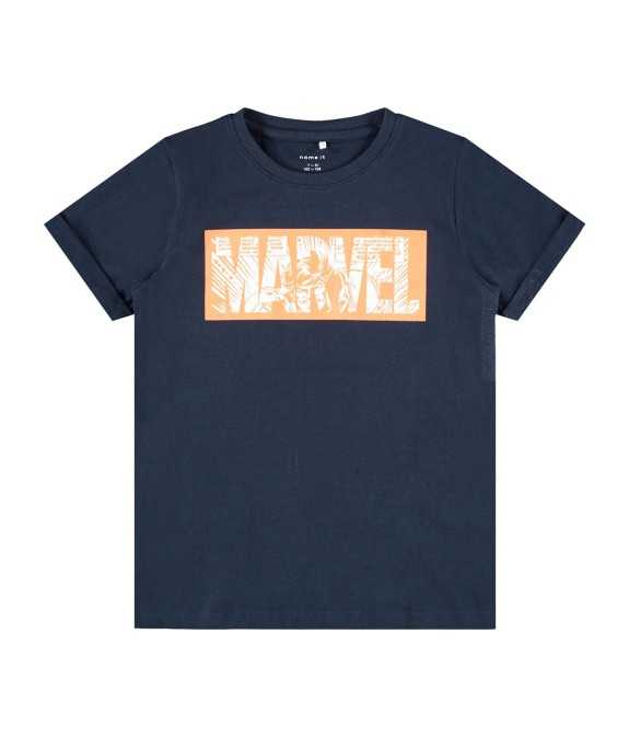 Μπλουζάκι για αγόρια Marvel Everett Name it