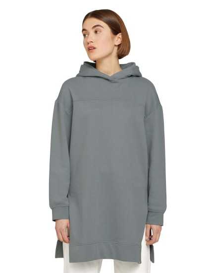 Sweatshirt dress with a hood TOM TAILOR