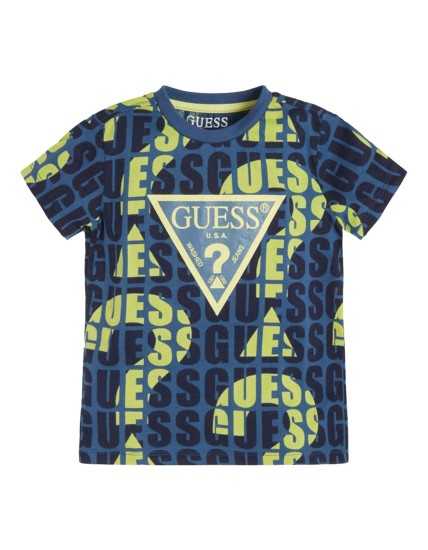 Κοντομάνικη Μπλούζα για Αγόρι Guess