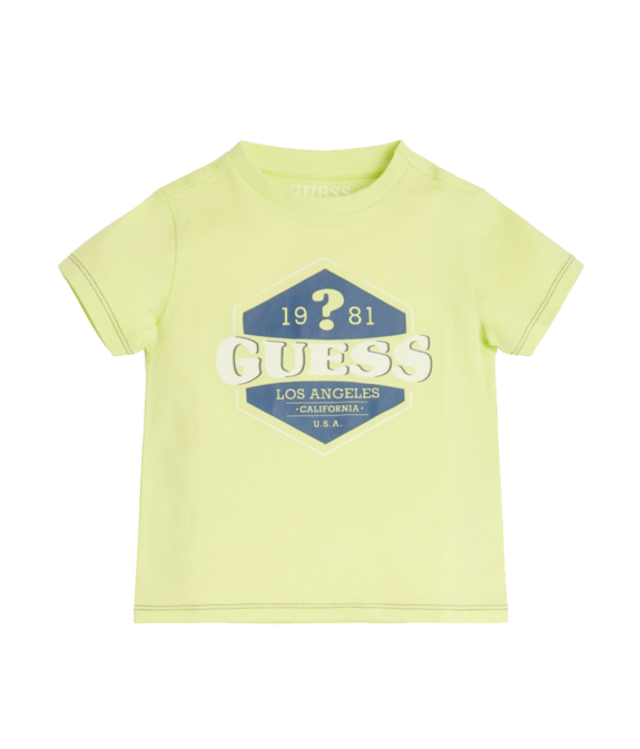 Κοντομάνικη Μπλούζα για Αγόρι N2RI02K8HM0-GLOW Guess-celebritystores.gr
