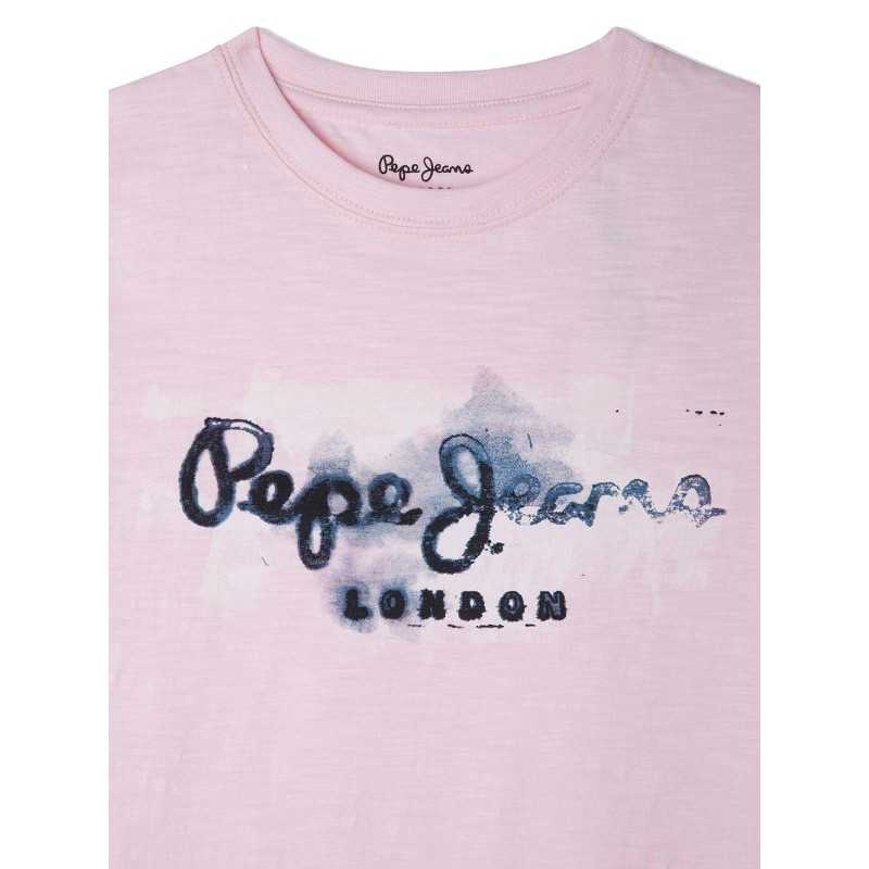 Κοντομάνικη Μπλούζα Golders για Αγόρι PB501338 Pepe Jeans-celebritystores.gr