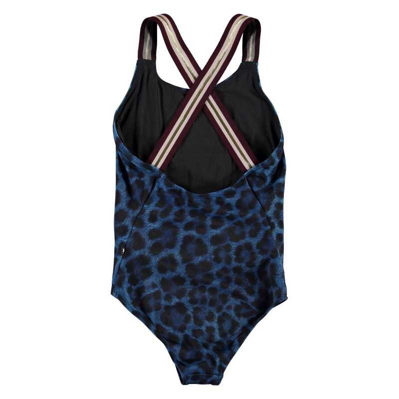 Girl's Swimsuit Neve Blue Jaguar 8S22P512-6434 Molo-celebritystores.gr