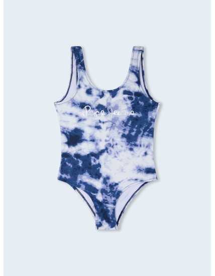 Girl's Sienna Printed Swimsuit Pepe Jeans