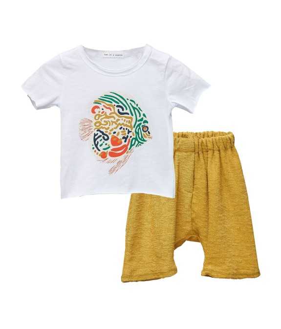 Boy's T-shirt and pants set T3349 Two in a Castle-celebritystores.gr