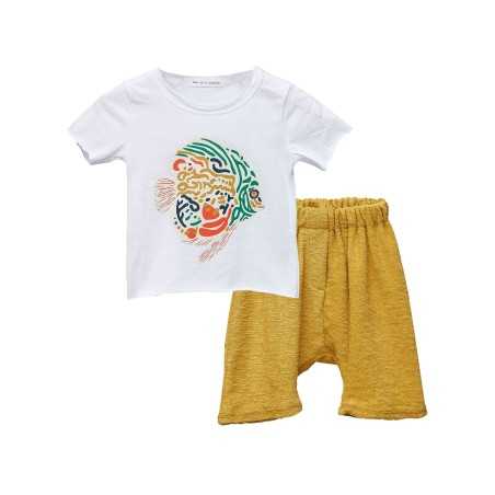 Boy's T-shirt and pants set T3349 Two in a Castle-celebritystores.gr