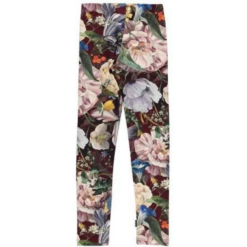 Floral leggings for Girls Niki-2W22F207-6600 Molo-celebritystores.gr