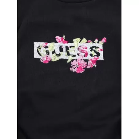 Sweatshirts for Girl J2YQ03KA6R3-JBLK Guess-celebritystores.gr