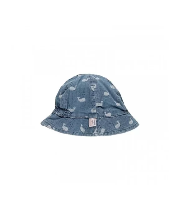 Καπέλο Denim με print για κορίτσια μπεμπέ Boboli