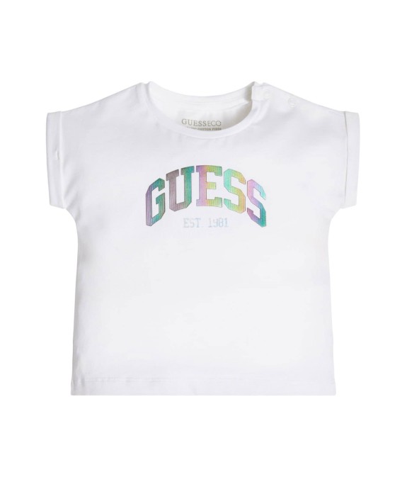 Μπλουζάκι για Κορίτσι K3RI25K6YW1-G011 Guess-celebritystores.gr