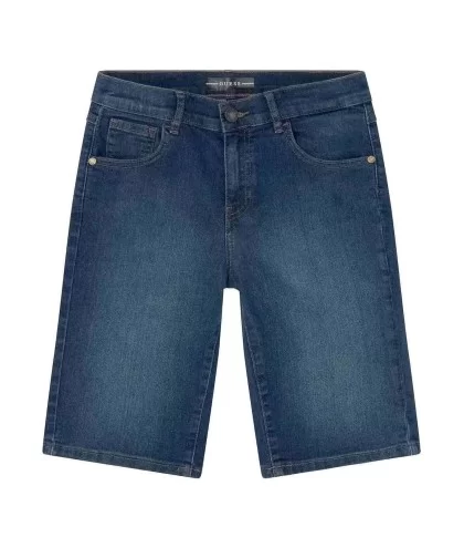Jeans Shorts for Boy L0BD00D4H20-SBBL Guess-celebritystores.gr