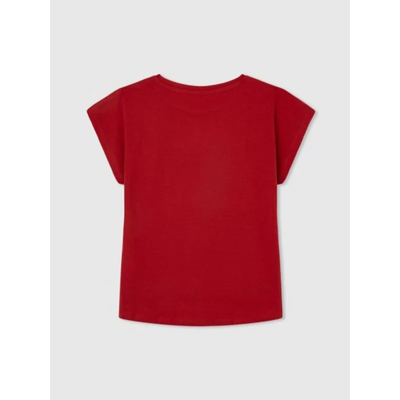 Short-sleeved T-shirt Nuria for Girls PG502460 Pepe Jeans-celebritystores.gr