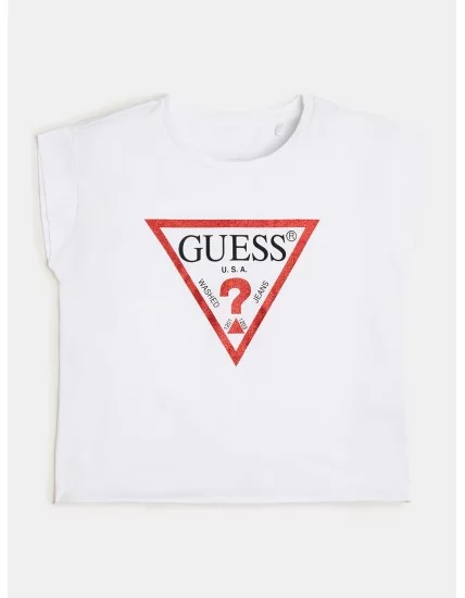 Μπλουζάκι για Κορίτσι J81I15J1311-TWHT Guess-celebritystores.gr